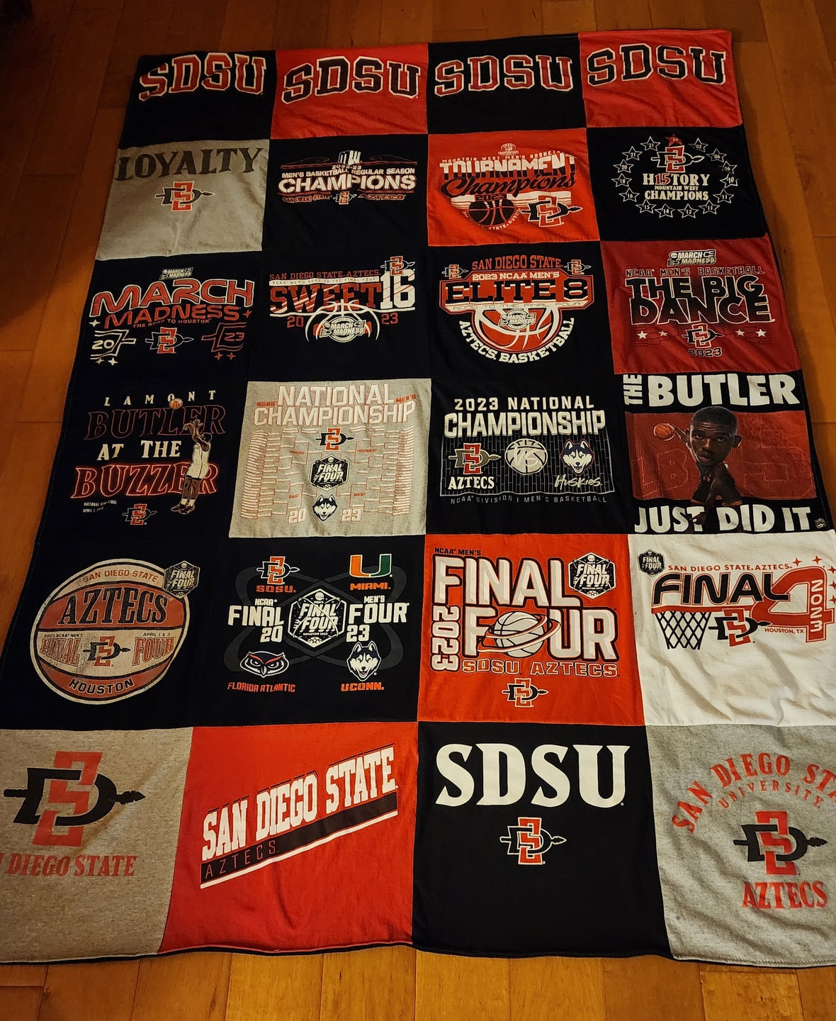 Custom T-Shirt Quilt by Project Repat